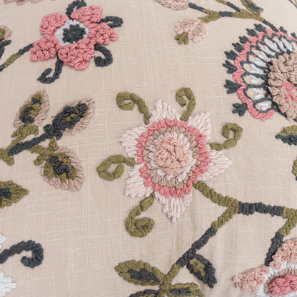 Butte Pillow by HedgeApple Essentials in blush. Made from polyester, cotton in a transitional style.