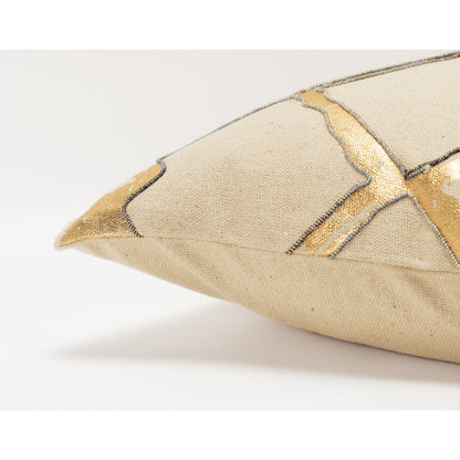 Venango Pillow by HedgeApple Essentials in natural. Made from cotton in a eclectic & global style.