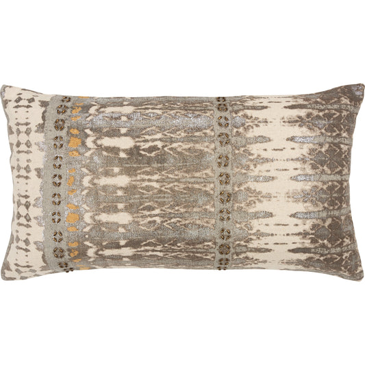 Keystone Pillow by HedgeApple Essentials in gray. Made from unique in a rustic style.