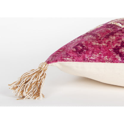 Yavapai Pillow by HedgeApple Essentials in pink. Made from unique in a eclectic & global style.