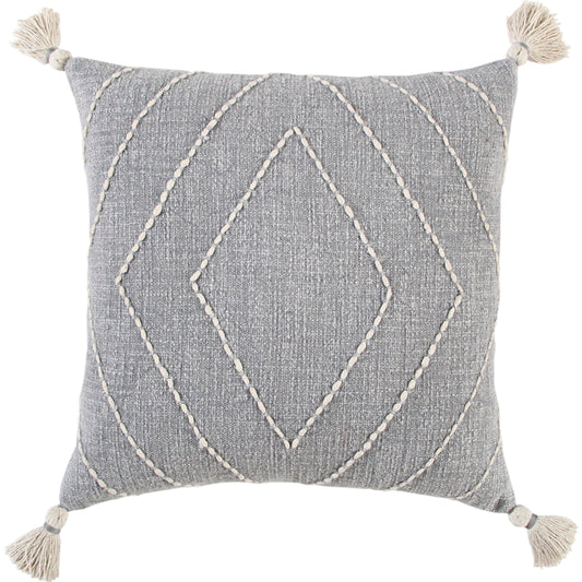 Bee Pillow by HedgeApple Essentials in grey. Made from unique in a eclectic & global style.