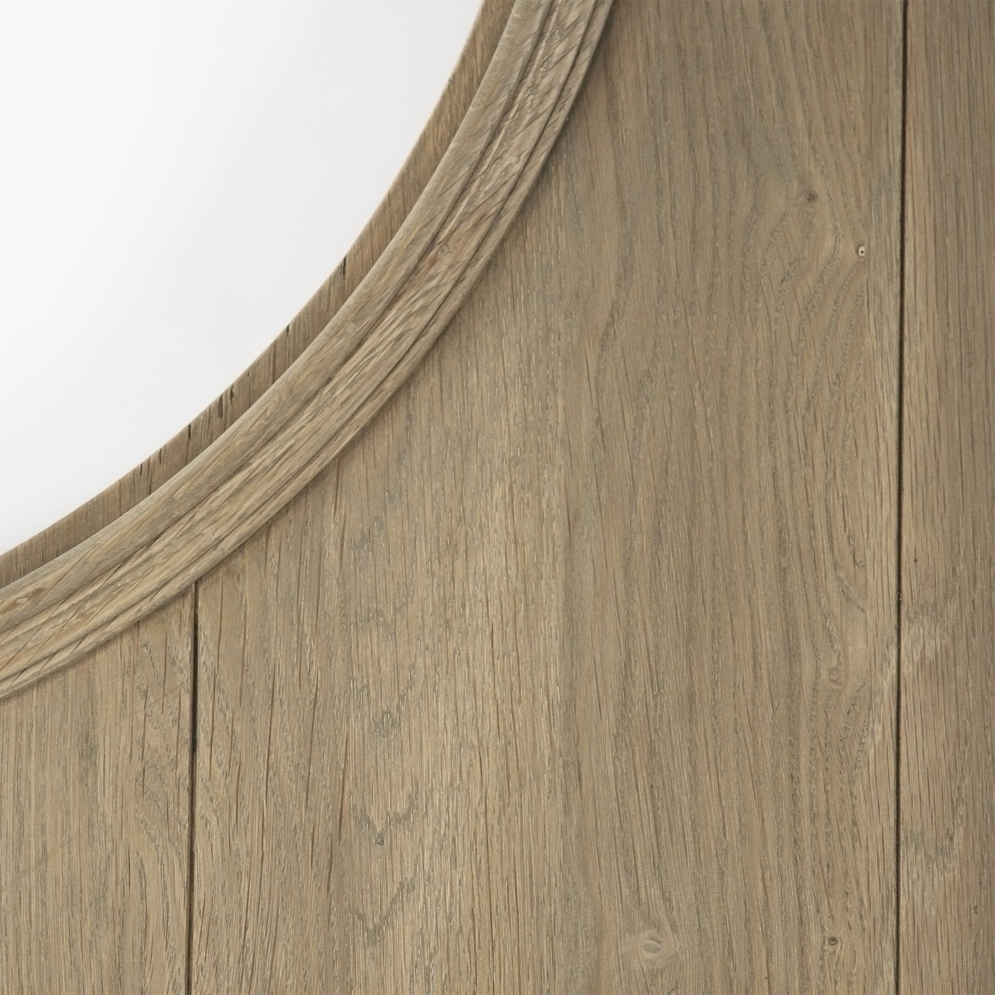 Alain Headboard by Zentique in reclaimed and oak. Made from oak in a traditional style.