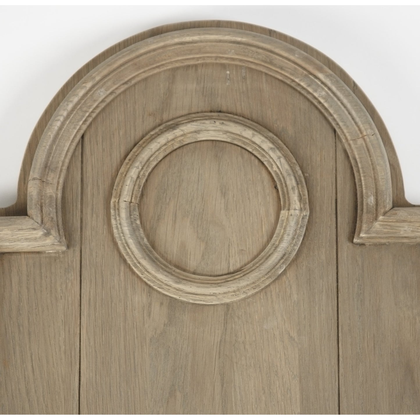 003 S-336509 | Closeup | Alain Headboard by Zentique in reclaimed and oak. Made from oak in a traditional style.