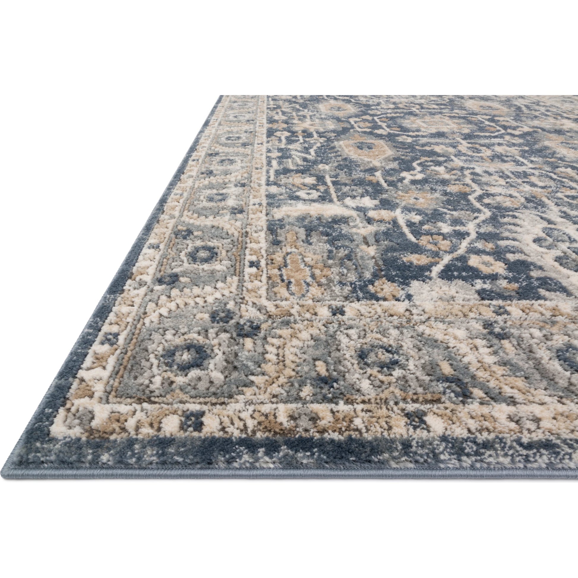 Teagan TEA-03 Rug by Loloi. Made from high pile: 100% polypropylene, short pile: 100% polyester in a unique style.
