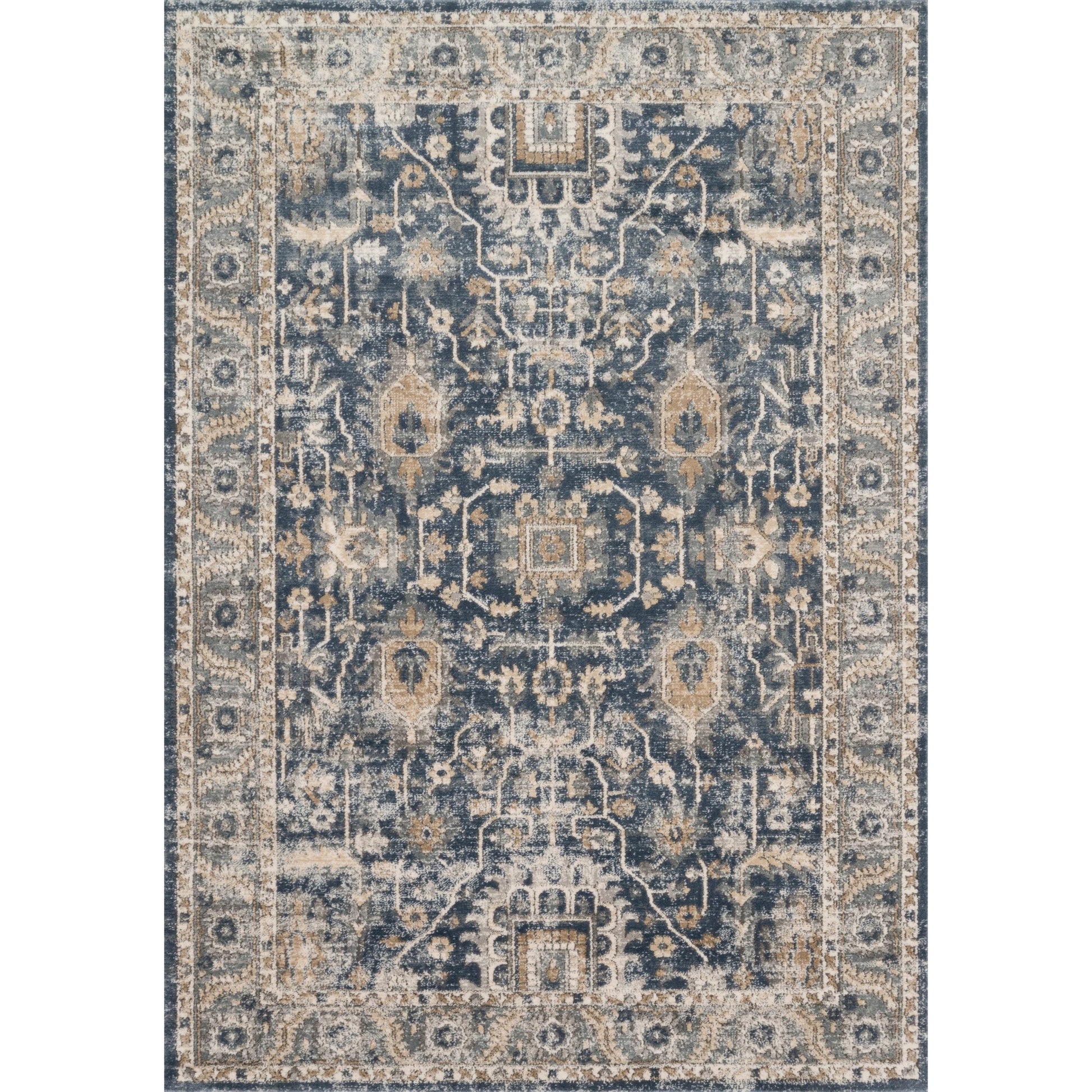 Teagan TEA-03 Rug by Loloi. Made from high pile: 100% polypropylene, short pile: 100% polyester in a unique style.