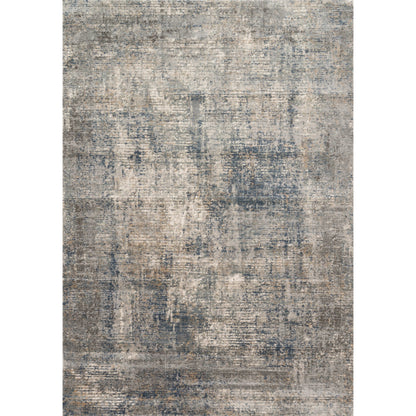 Teagan TEA-05 Rug by Loloi in denim, slate. Made from high pile: 100% polypropylene, short pile: 100% polyester in a unique style.