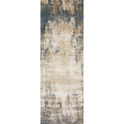 Teagan TEA-08 Rug by Loloi in ivory, mist. Made from high pile: 100% polypropylene, short pile: 100% polyester in a unique style.