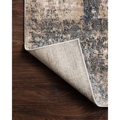 Teagan TEA-08 Rug by Loloi in ivory, mist. Made from high pile: 100% polypropylene, short pile: 100% polyester in a unique style.