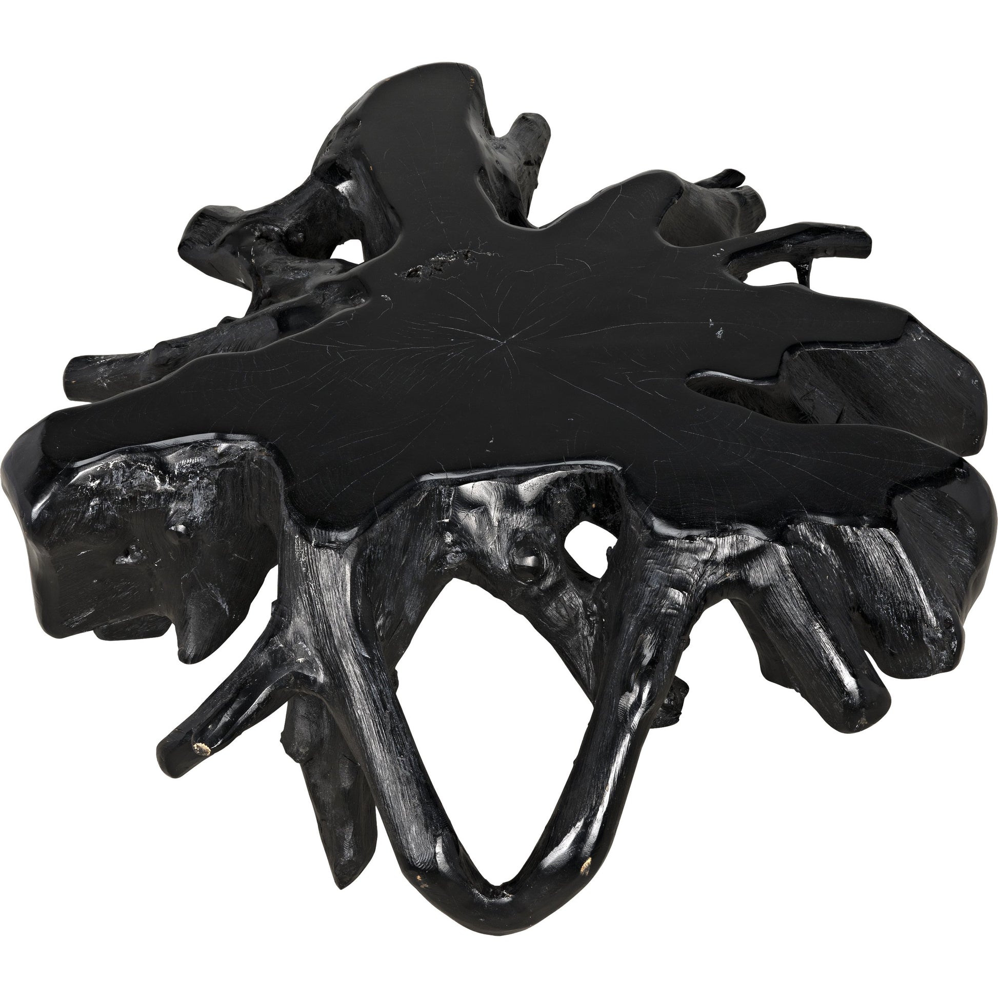 Teak Root Coffee Table by Noir in teak root. Made from teak root in a eclectic & global style.