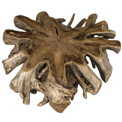 Teak Root Coffee Table by Noir in teak root. Made from teak root in a eclectic & global style.