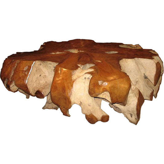 Teak Root Coffee Table by Noir in teak root. Made from teak root in a eclectic & global style.