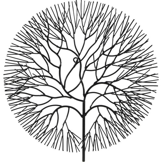 Wire Tree Wall Art by Phillips Collection in black. Made from metal in a modern style.