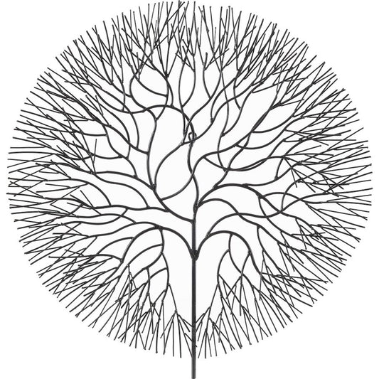 Wire Tree Wall Art by Phillips Collection in black. Made from metal in a modern style.