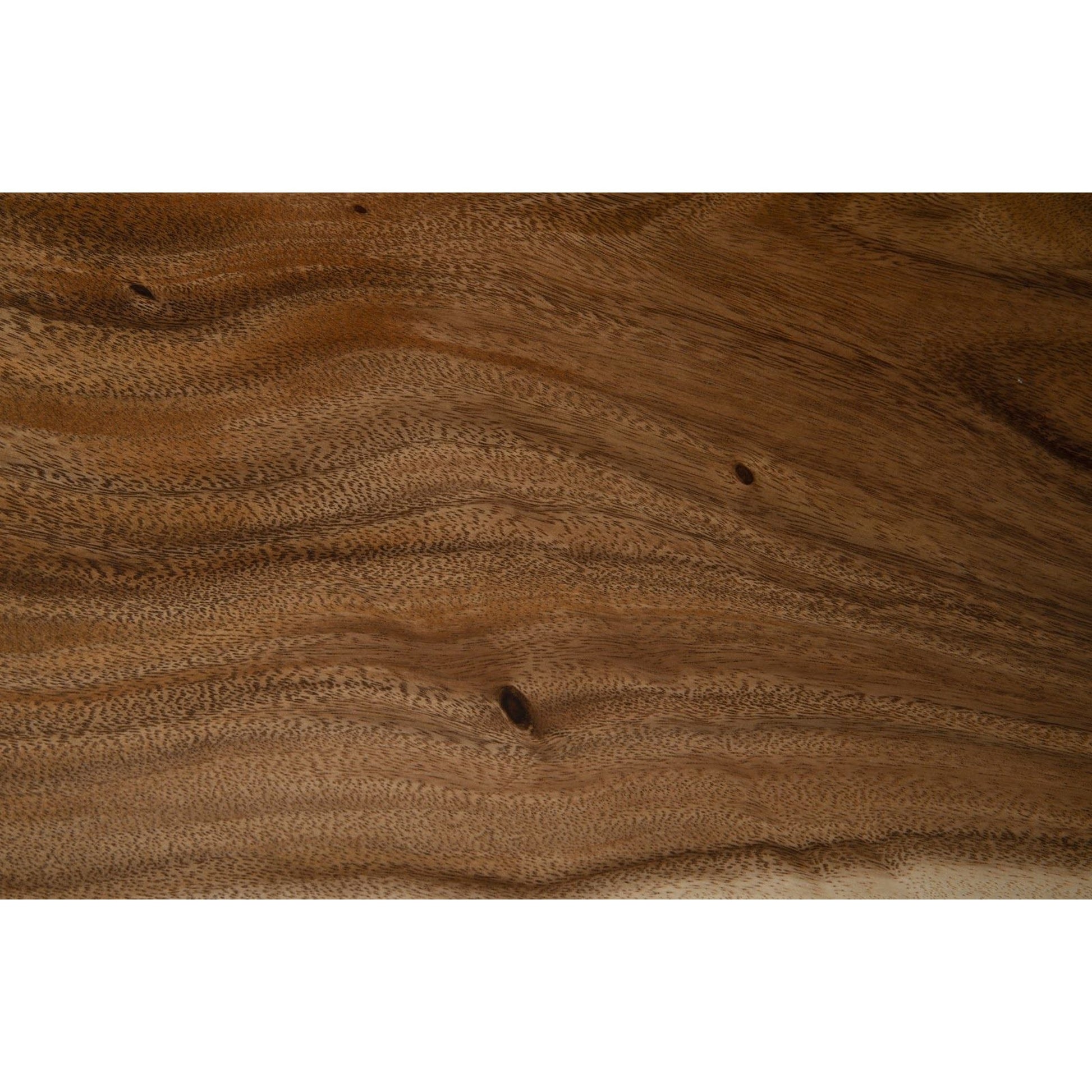 Floating Chamcha Wood Side Table by Phillips Collection in gray stone. Made from wood in a modern style.