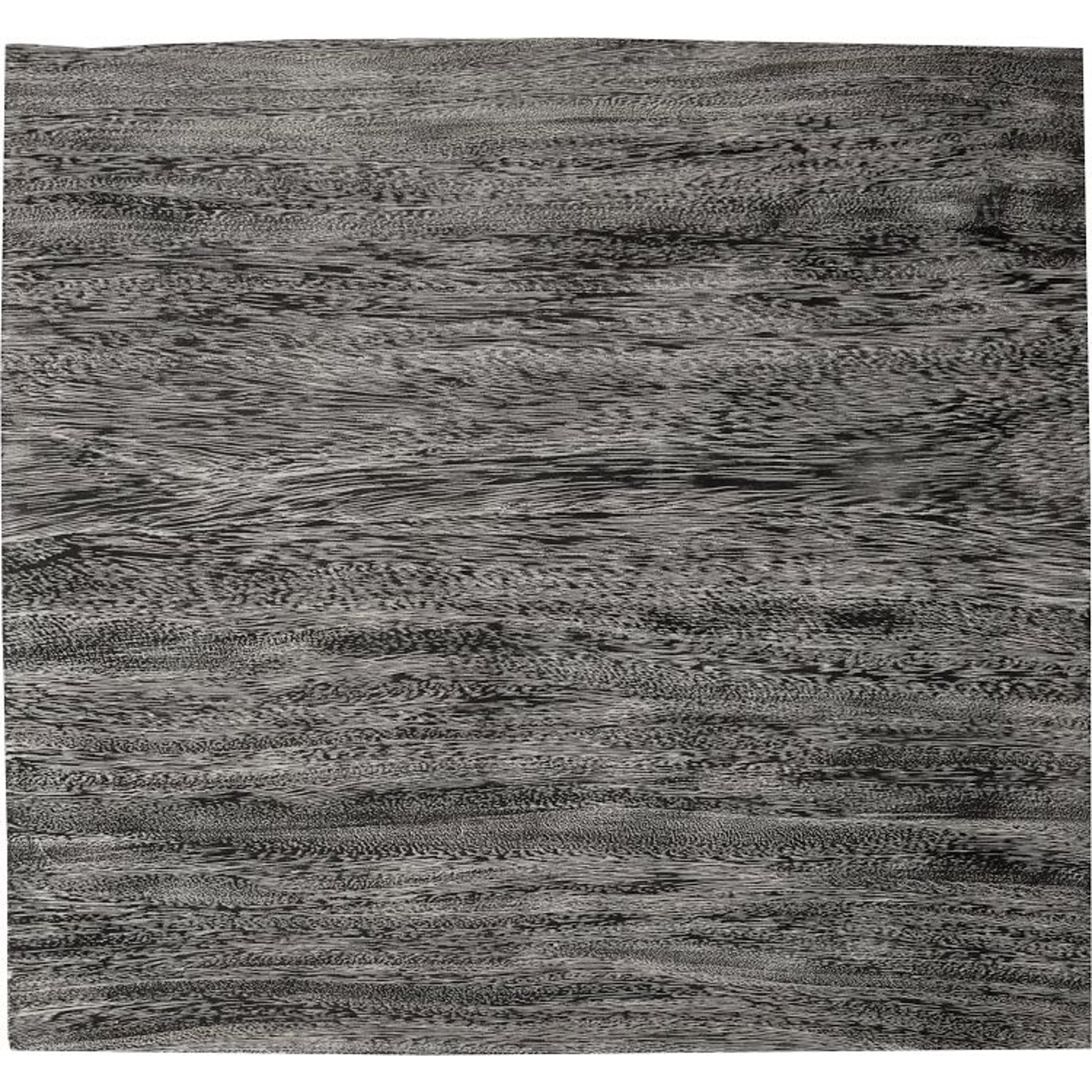 Floating Chamcha Wood Side Table by Phillips Collection in gray stone. Made from wood in a modern style.