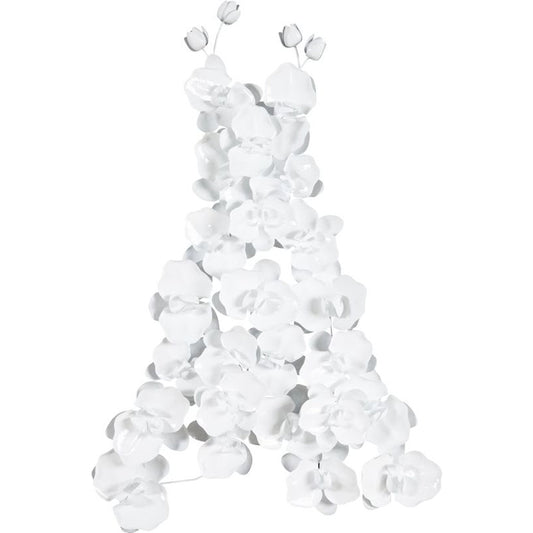 Orchid Dress Wall Decor by Phillips Collection. Made from metal in a eclectic & global style.
