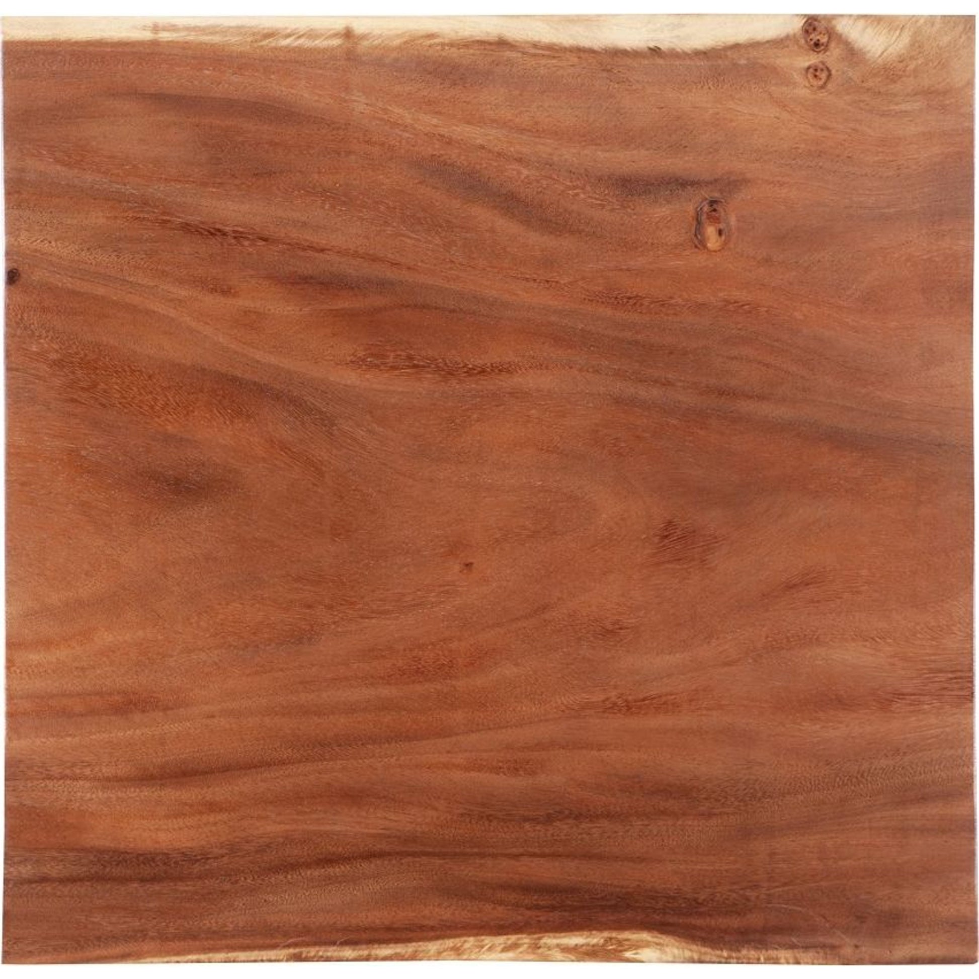 Chamcha Wood Bar Table by Phillips Collection in natural, powder coat. Made from wood in a modern style.