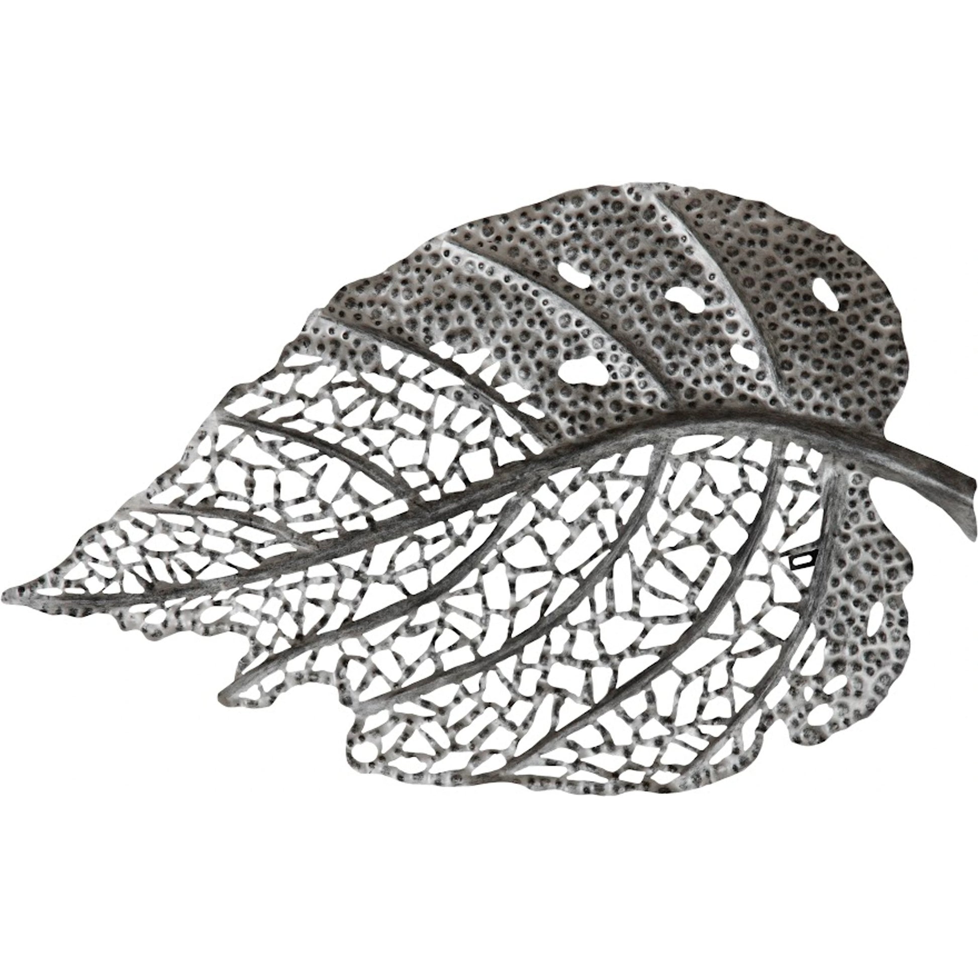 Birch Leaf Wall Art by Phillips Collection. Made from metal in a coastal style.