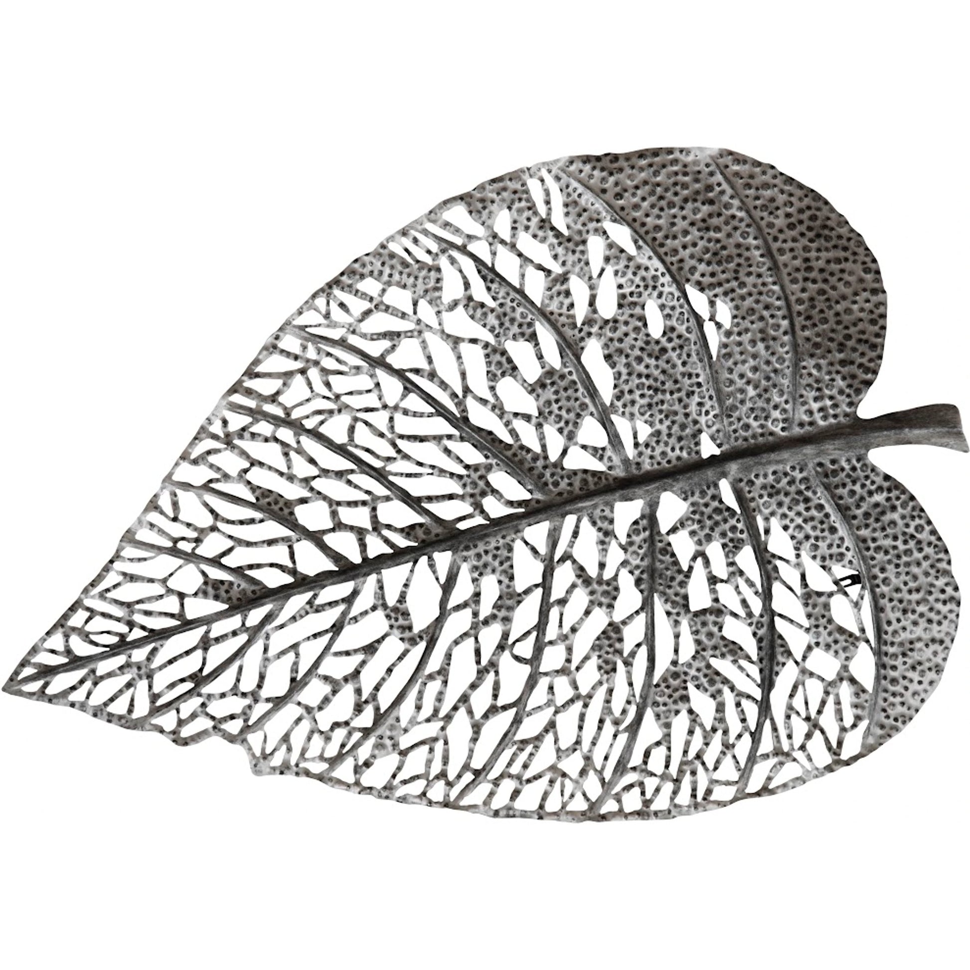 Birch Leaf Wall Art by Phillips Collection. Made from metal in a coastal style.
