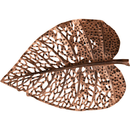 Birch Leaf Wall Art by Phillips Collection. Made from metal in a coastal style.