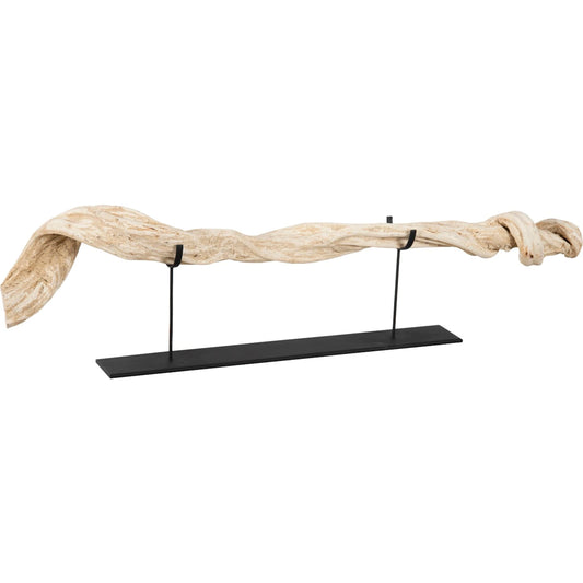 Vine Sculpture by Phillips Collection in brown. Made from wood in a modern style.