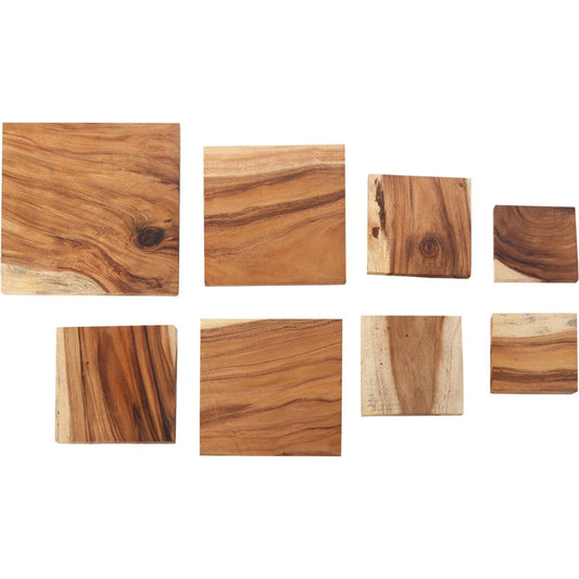 Square Standout Wall Art by Phillips Collection in brown. Made from wood in a eclectic & global style.