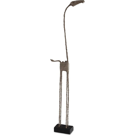 Camel by Phillips Collection in off white and paper mache. Made from paper in a eclectic & global style.