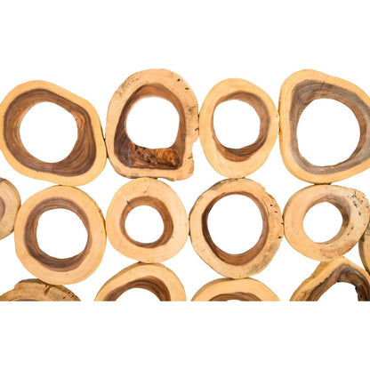 Chuleta Rings Wall Art by Phillips Collection in brown. Made from wood in a eclectic & global style.
