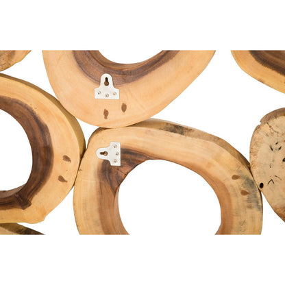 Chuleta Rings Wall Art by Phillips Collection in brown. Made from wood in a eclectic & global style.