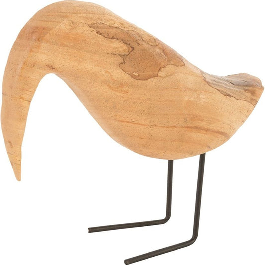 Natural Bird by Phillips Collection in brown. Made from wood in a eclectic & global style.