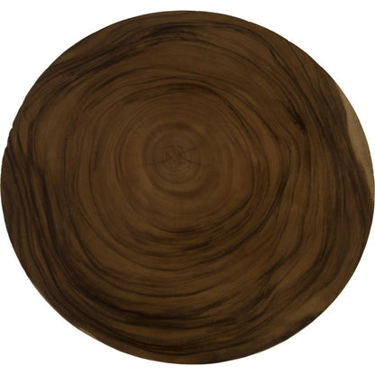 Concrete Bar Table by Phillips Collection in gray, brown. Made from wood, concrete in a modern style.