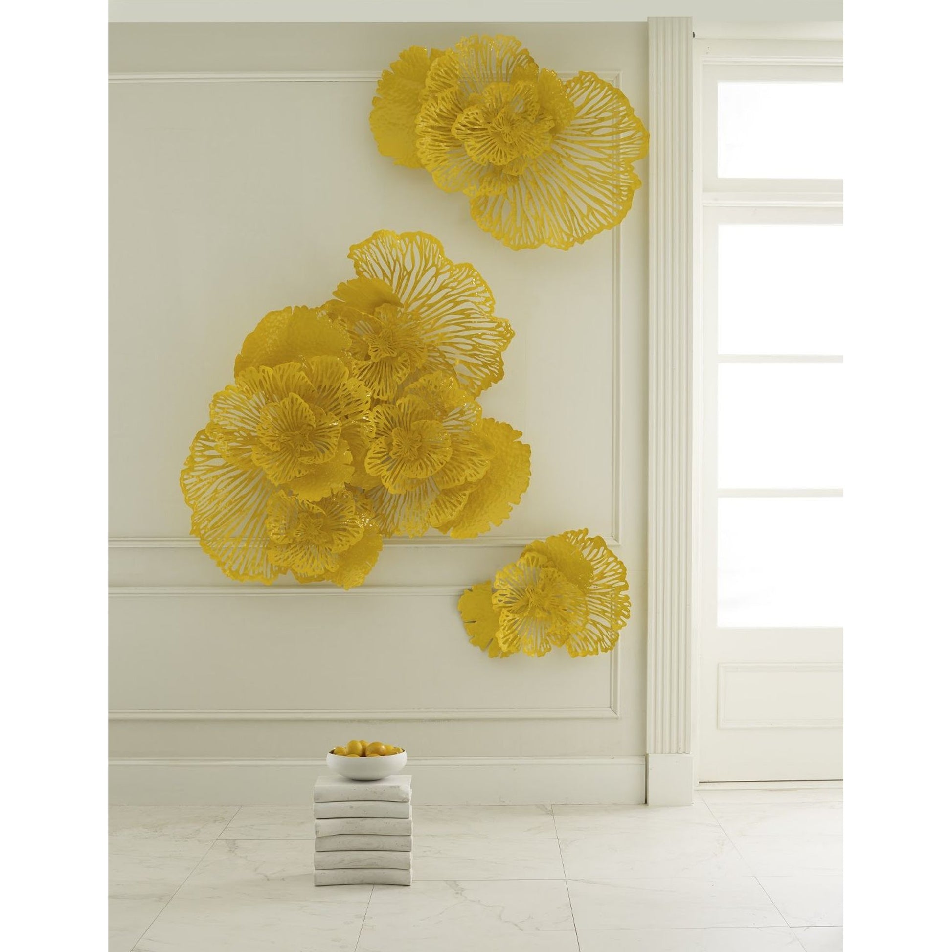 Flower Wall Art by Phillips Collection. Made from metal in a eclectic & global style.