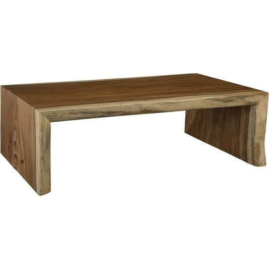Waterfall Coffee Table by Phillips Collection in gray stone. Made from unique in a eclectic & global style.