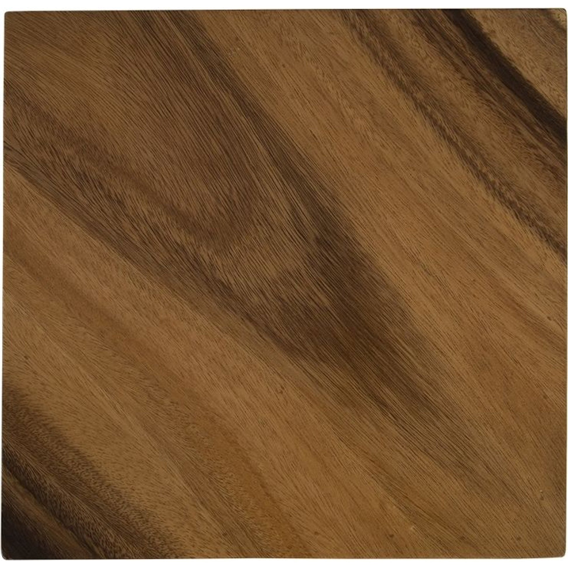 Geometry Stool by Phillips Collection in gray stone. Made from wood in a modern style.