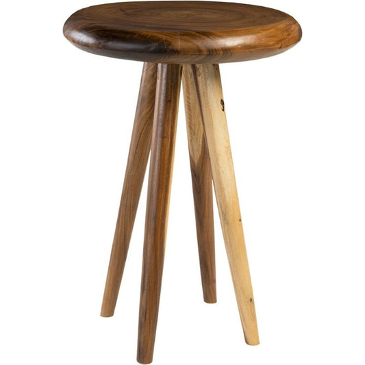Smoothed Bar Table by Phillips Collection in brown. Made from wood in a eclectic & global style.