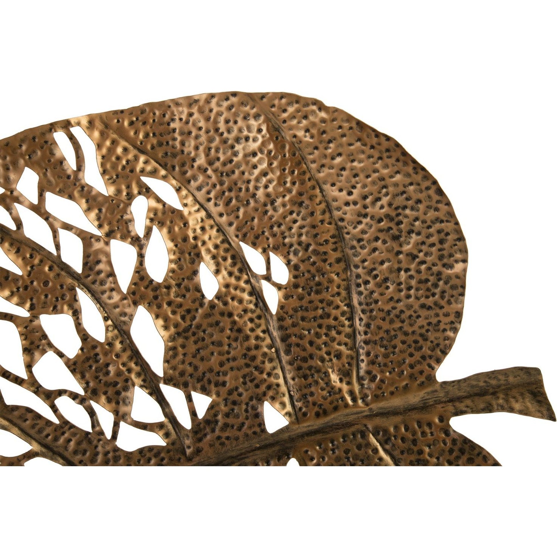 Birch Leaf Wall Art by Phillips Collection. Made from metal in a coastal style.