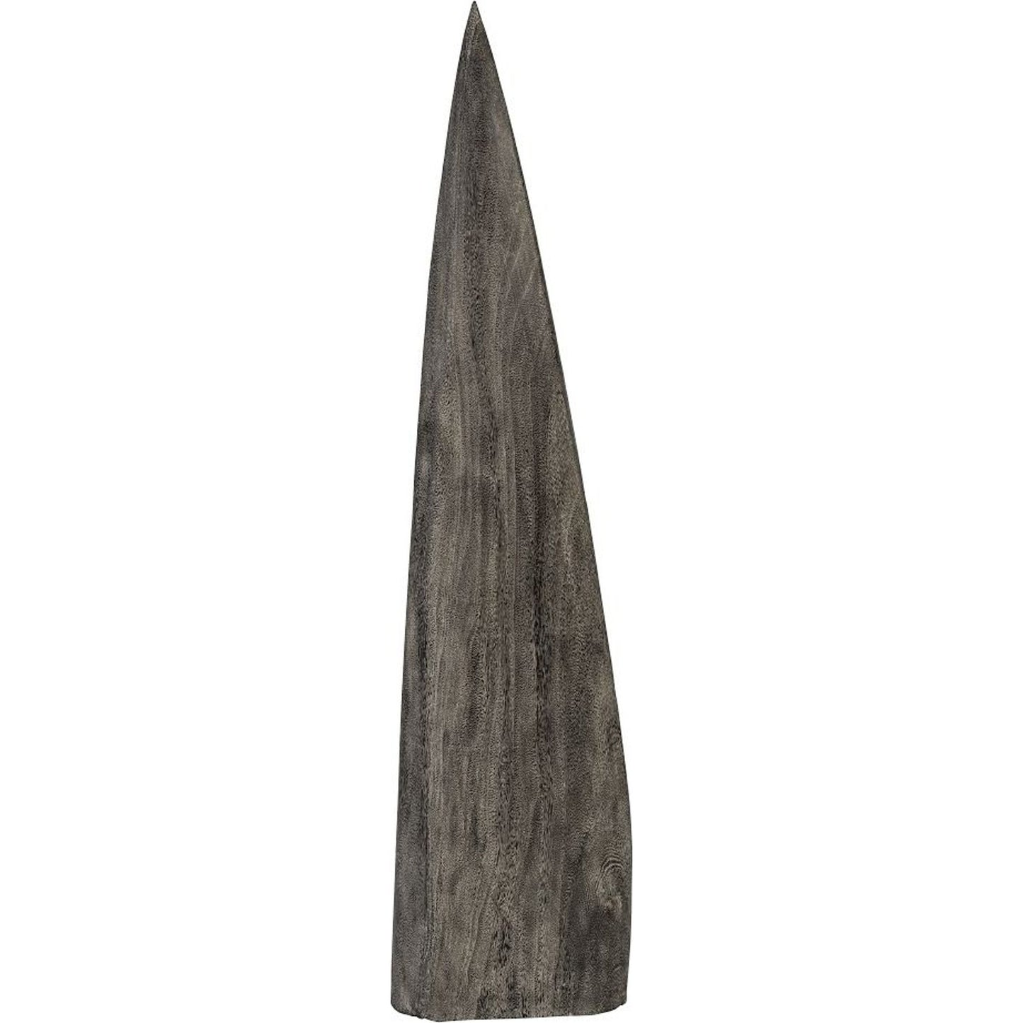 001 SR-820882 | Primary Silo | Shark Tooth Sculpture by Phillips Collection in gray and gray stone. Made from wood in a eclectic & global style.