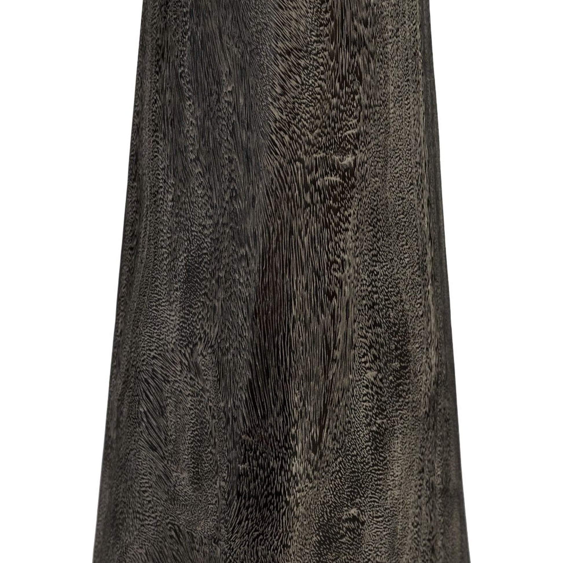 Shark Tooth Sculpture by Phillips Collection in gray and gray stone. Made from wood in a eclectic & global style.