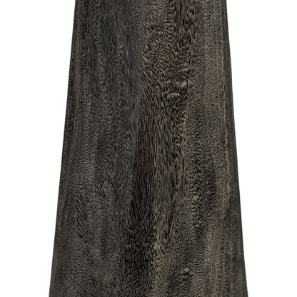 Shark Tooth Sculpture by Phillips Collection in gray and gray stone. Made from wood in a eclectic & global style.