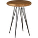 Chamcha Wood Bar Table by Phillips Collection in natural, powder coat. Made from wood in a modern style.