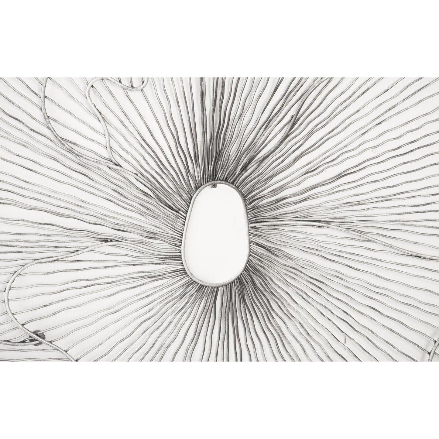 006 SR-820754 | Closeup | Poppy Flower Wall Art by Phillips Collection. Made from metal in a modern style.