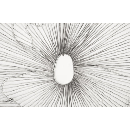 Poppy Flower Wall Art by Phillips Collection. Made from metal in a modern style.