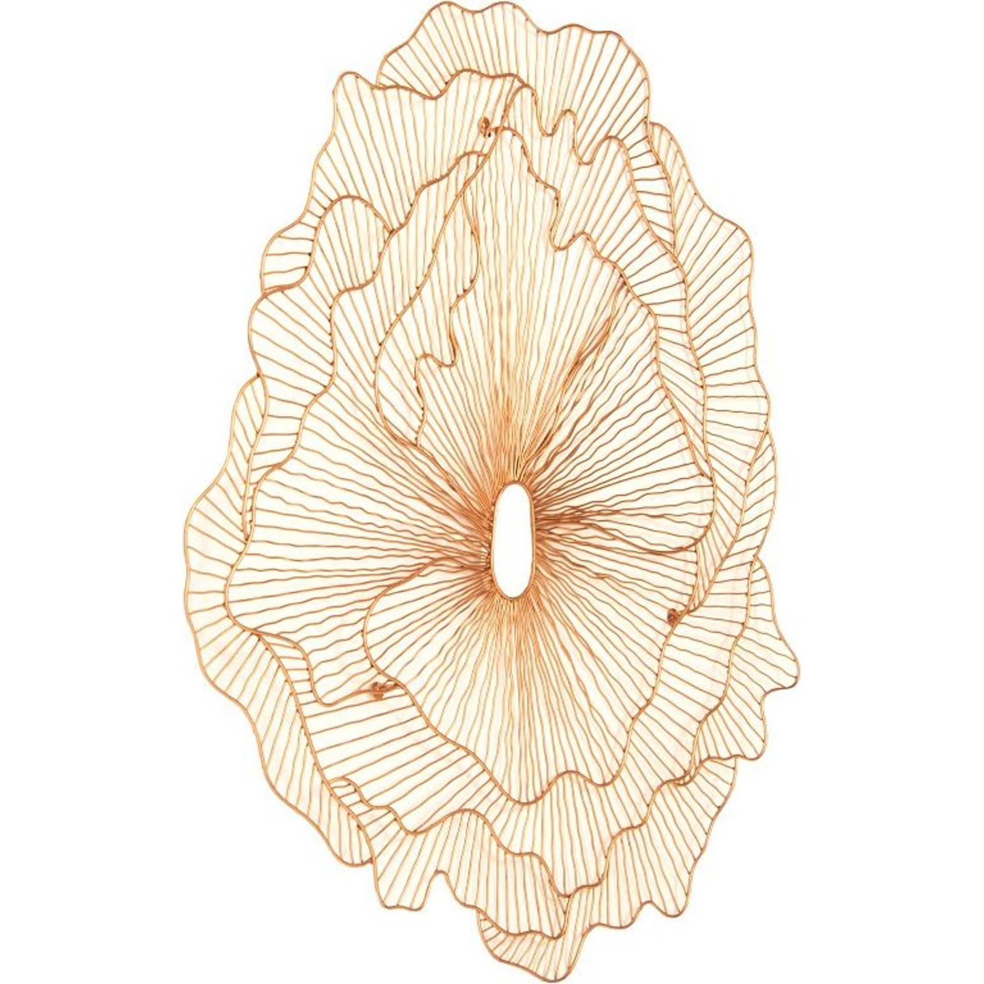 Poppy Flower Wall Art by Phillips Collection. Made from metal in a modern style.