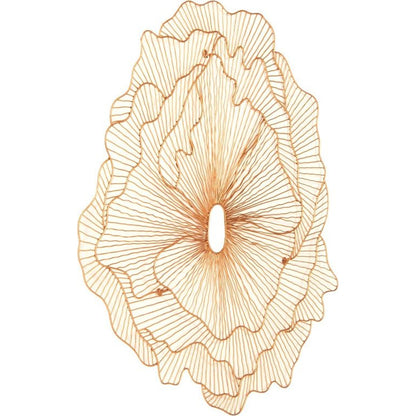 Poppy Flower Wall Art by Phillips Collection. Made from metal in a modern style.