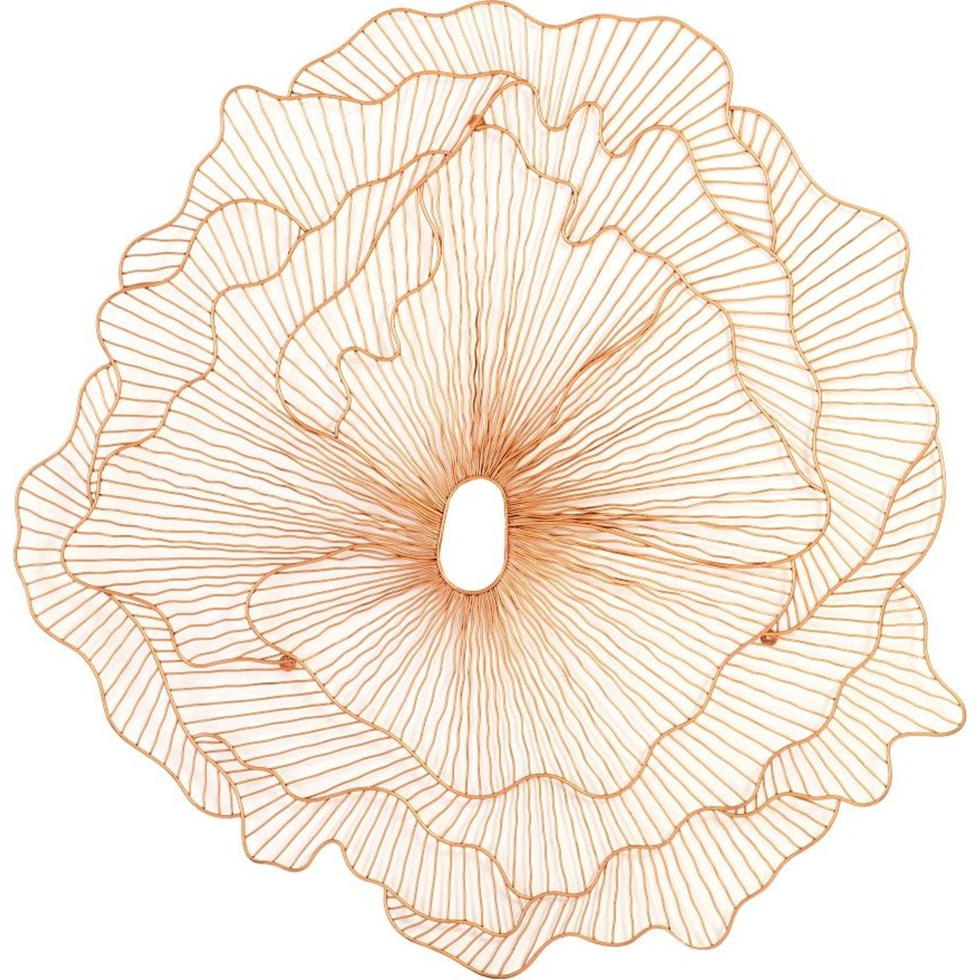 Poppy Flower Wall Art by Phillips Collection. Made from metal in a modern style.