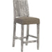 Origins Counter Stool by Phillips Collection in gray stone. Made from wood in a eclectic & global style.