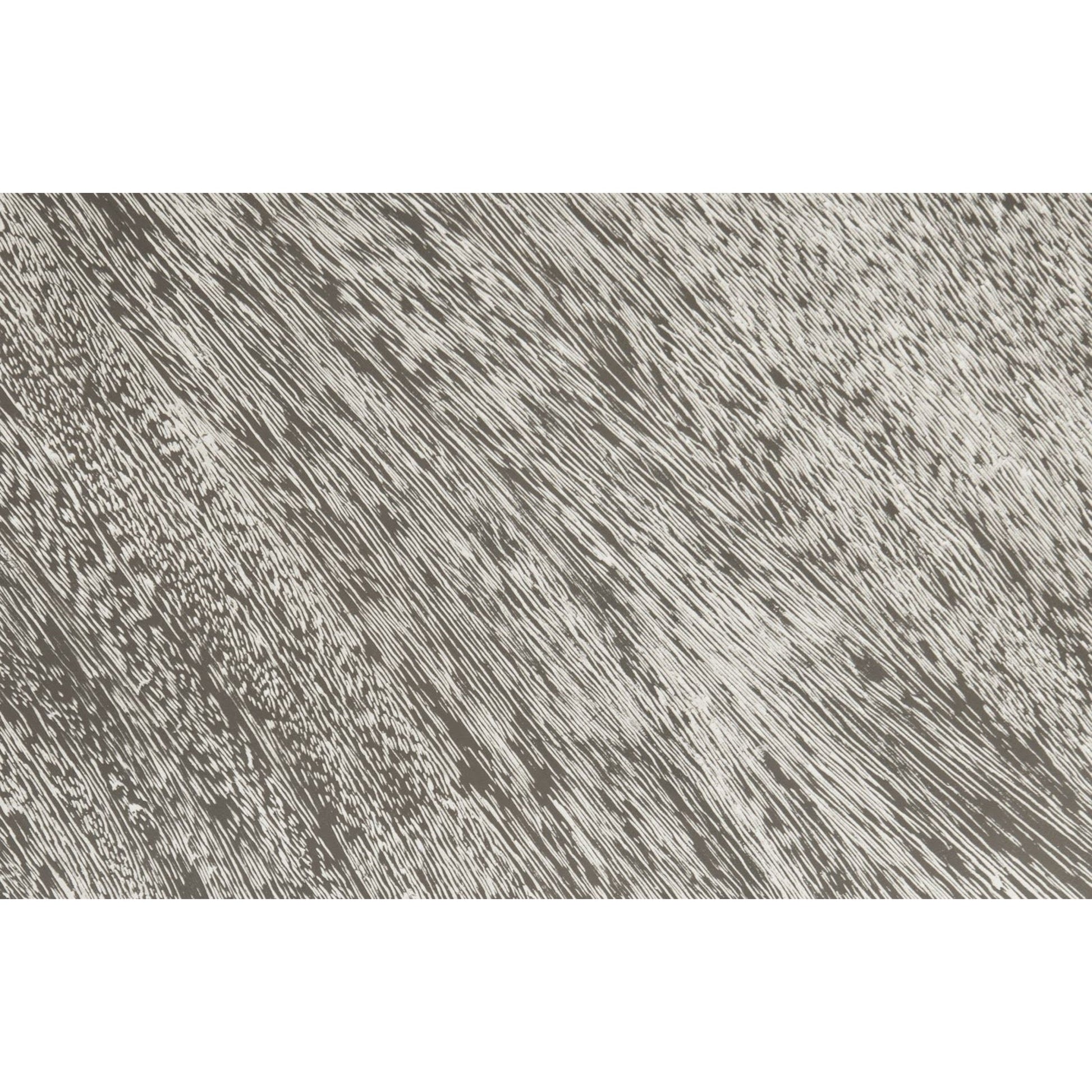 Geometry Side Table by Phillips Collection in gray stone. Made from wood in a rustic style.