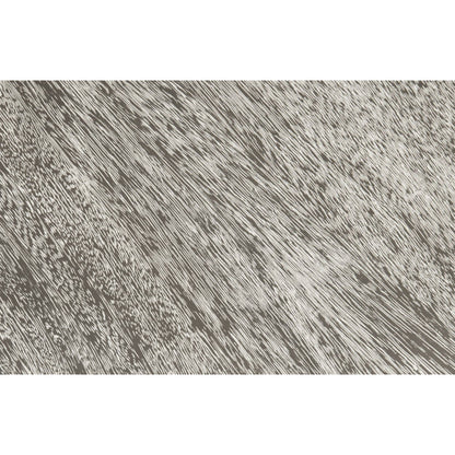 Geometry Side Table by Phillips Collection in gray stone. Made from wood in a rustic style.