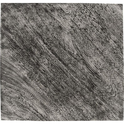 Geometry Side Table by Phillips Collection in gray stone. Made from wood in a rustic style.