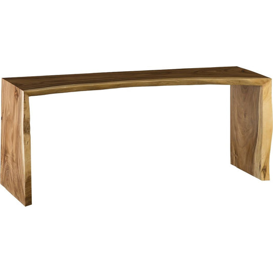 Waterfall Counter Table by Phillips Collection in brown. Made from wood in a eclectic & global style.
